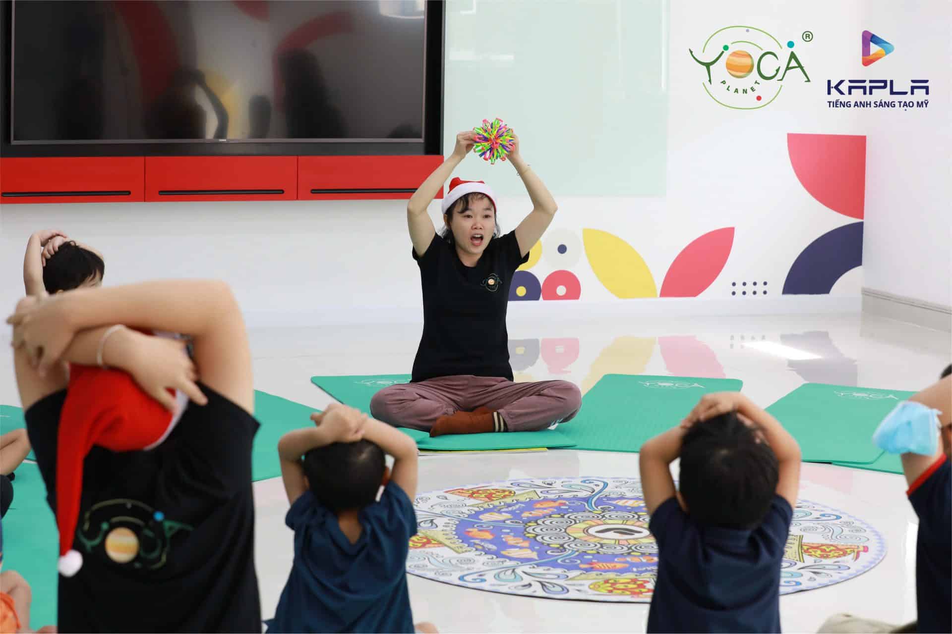 Yoga kể chuyện - yoga trẻ em tại trường học