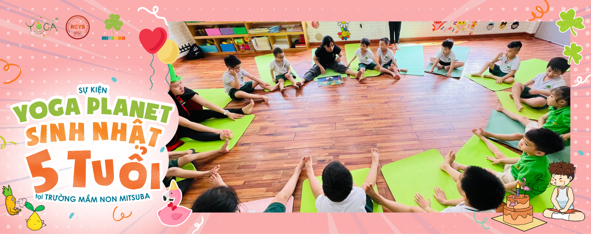 Yoga Trẻ em , Yoga Planet, Yoga Kể Chuyện
