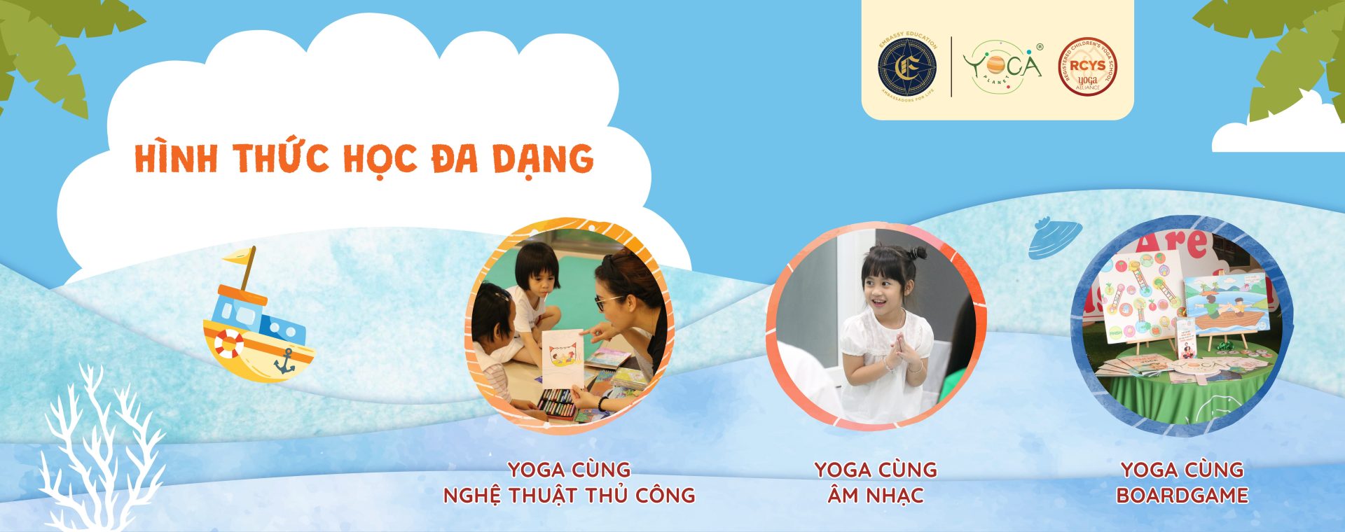 Yoga Trẻ em , Yoga Planet, Yoga Kể Chuyện