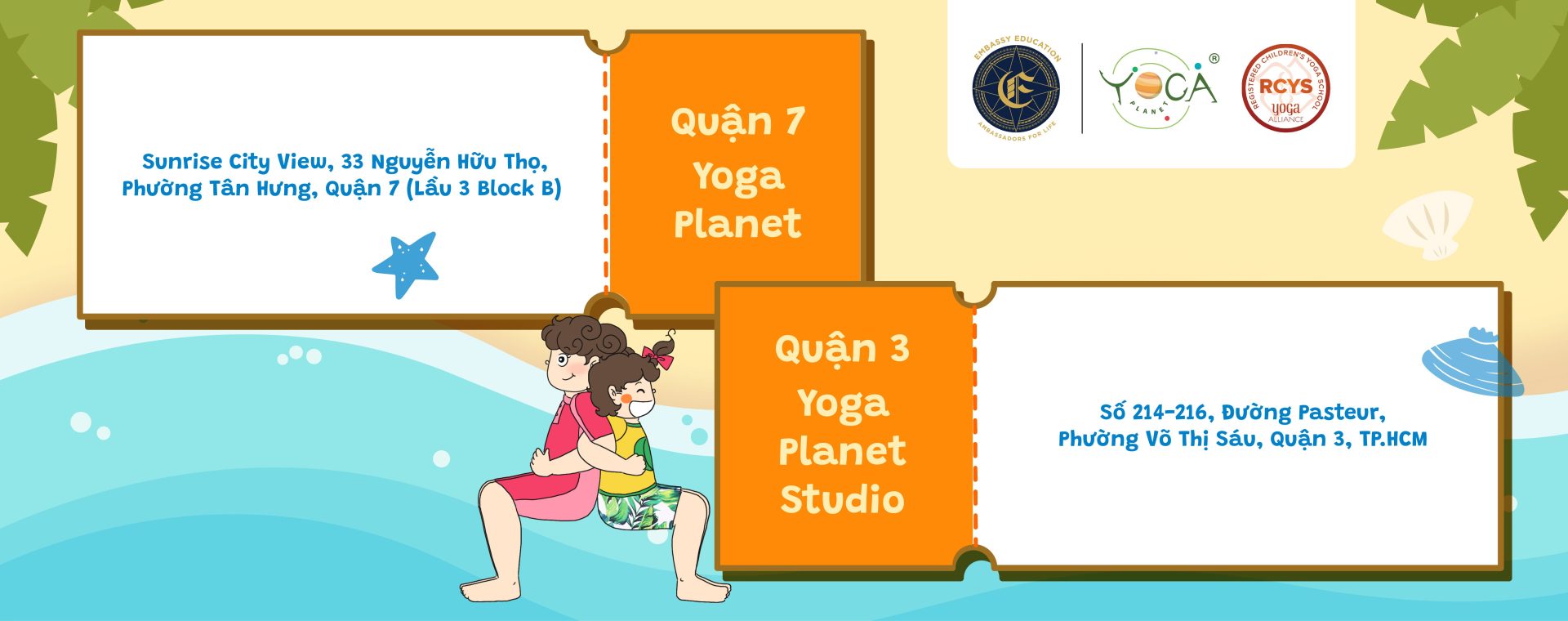 Yoga Trẻ em , Yoga Planet, Yoga Kể Chuyện