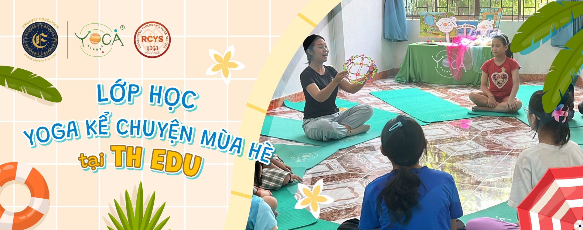 Yoga Trẻ em , Yoga Planet, Yoga Kể Chuyện