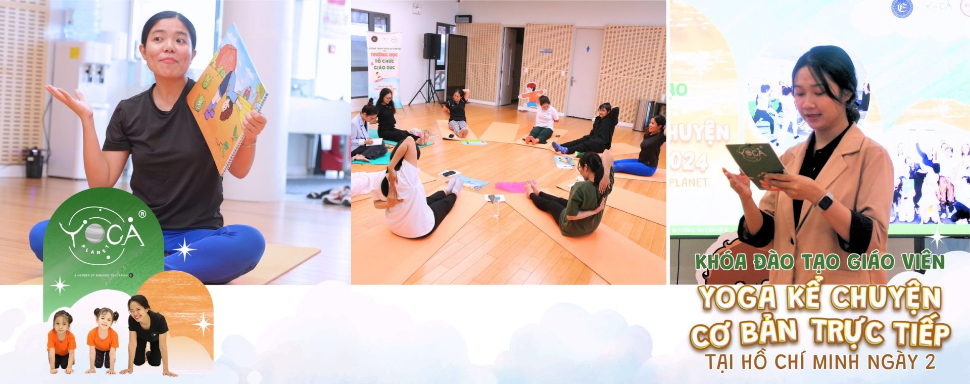 Yoga Trẻ em , Yoga Planet, Yoga Kể Chuyện