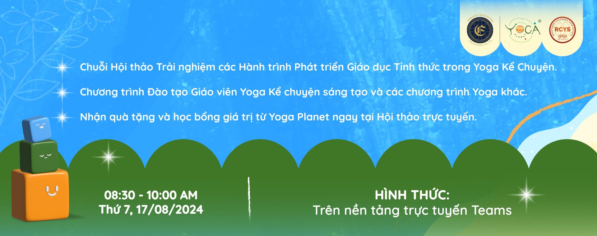 Yoga Trẻ em , Yoga Planet, Yoga Kể Chuyện