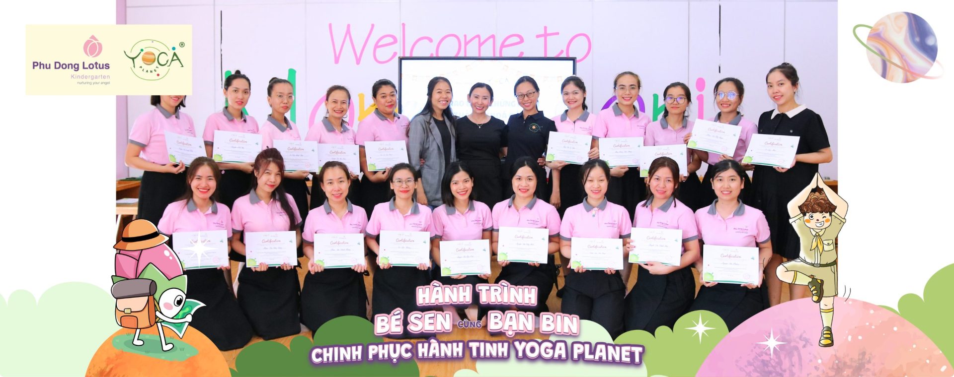 Yoga Trẻ em , Yoga Planet, Yoga Kể Chuyện