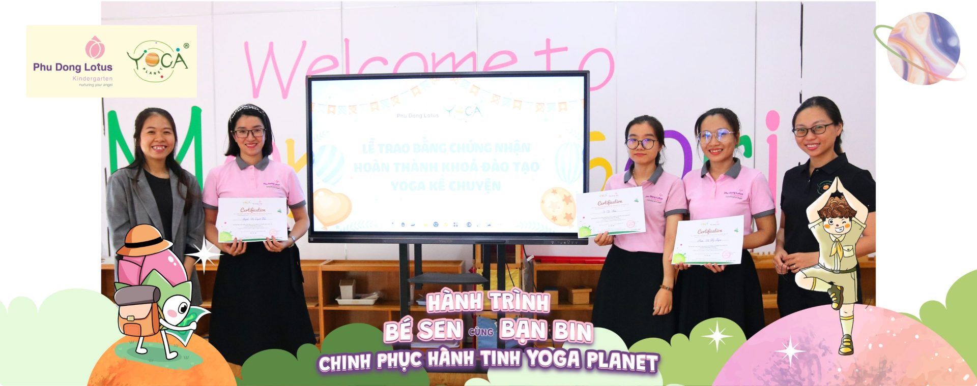 Yoga Trẻ em , Yoga Planet, Yoga Kể Chuyện