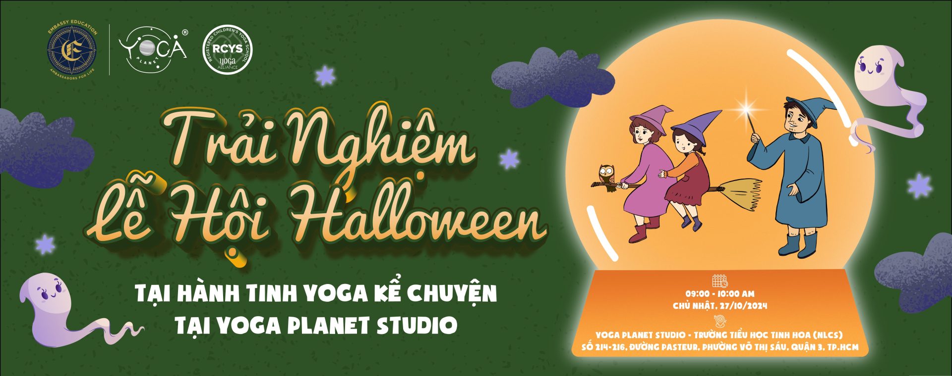 Yoga Trẻ em , Yoga Planet, Yoga Kể Chuyện